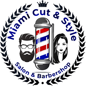 Logo Miami Cut, Style Salon, Barbershop